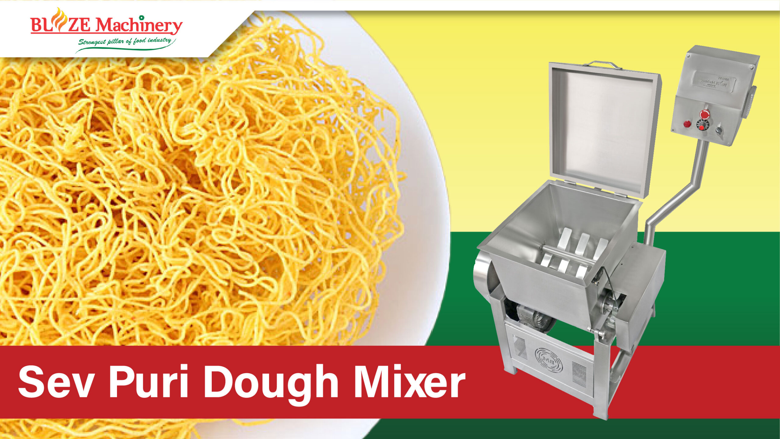 Sev Puri Dough Mixer