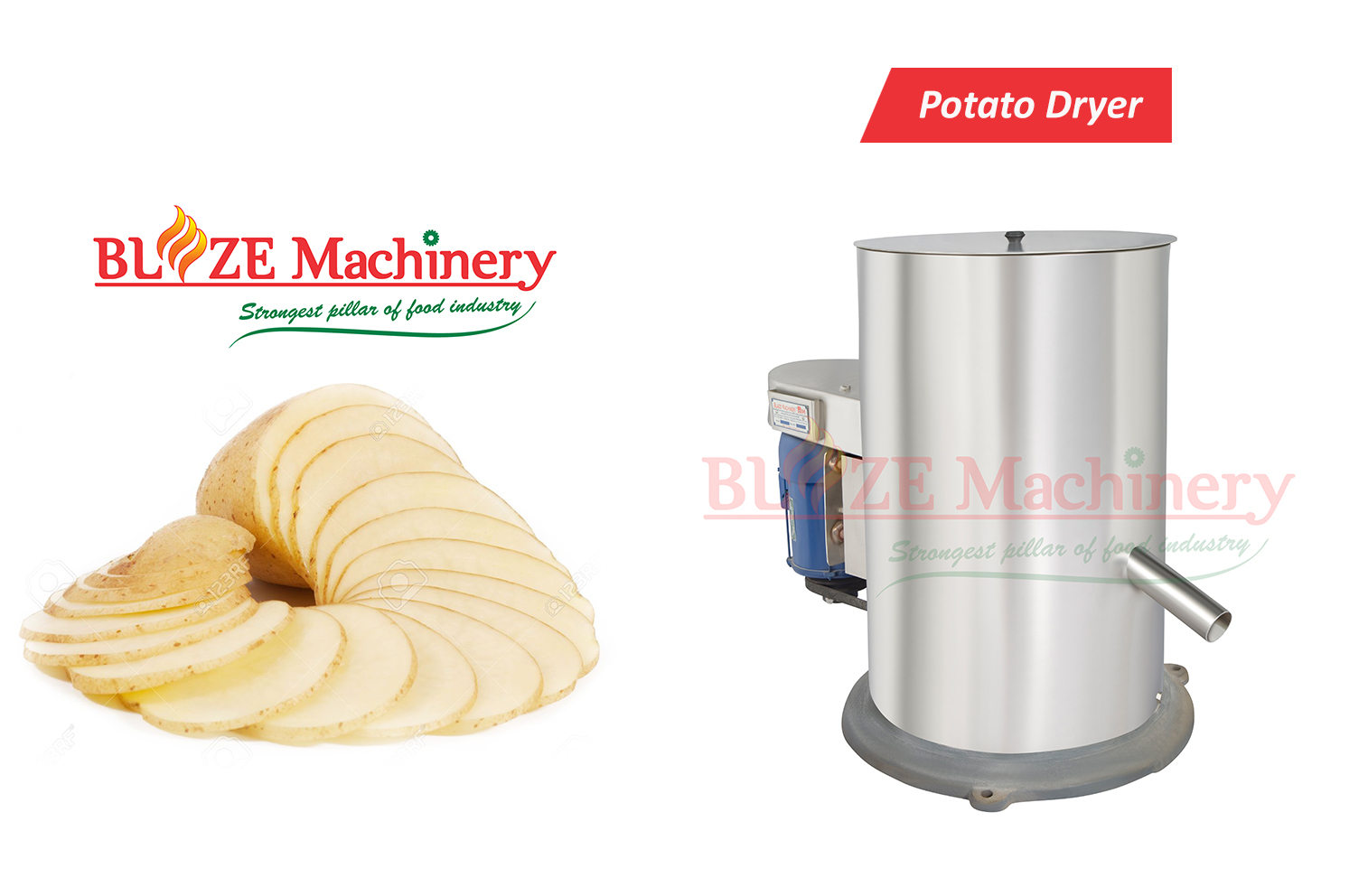 Potato Drying Machine