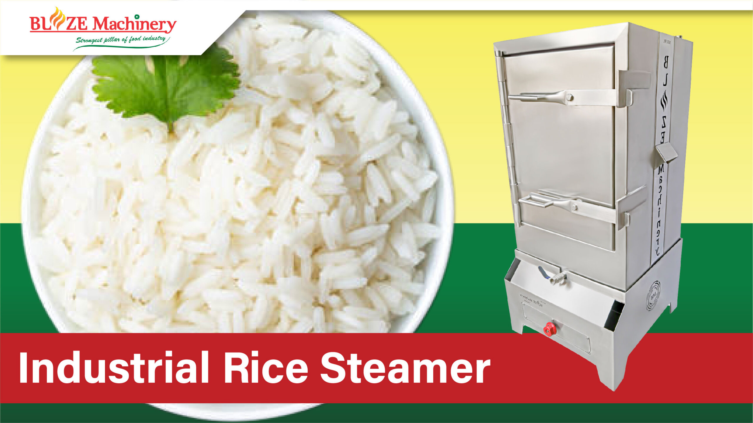 Industrial Rice Steamer
